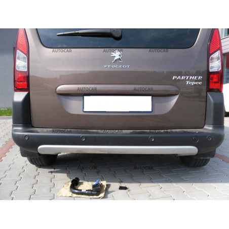 Anhängerkupplung für PARTNER - Pick Up - manuell–AHK starr - von 2008 Anhängerkupplung für PARTNER - Pick Up - manuell–AHK starr - von 2008