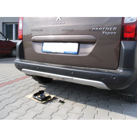 Anhängerkupplung für PARTNER - Pick Up - manuell–AHK starr - von 2008 Anhängerkupplung für PARTNER - Pick Up - manuell–AHK starr - von 2008