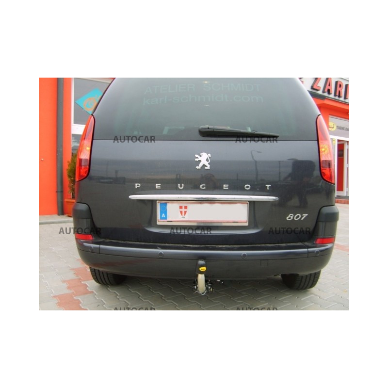 Anhängerkupplung für 807 - 5-türig,VAN (E) - automat–AHK abnehmbar - von 2002