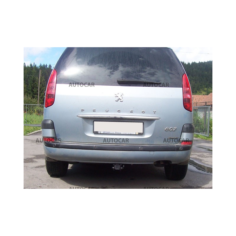 Anhängerkupplung für 807 - 5-türig,VAN (E) - automat–AHK abnehmbar - von 2002