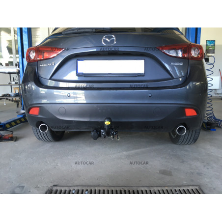 Anhängerkupplung für Mazda 3 - J36A - 5 tür. - automat–AHK abnehmbar Anhängerkupplung für Mazda 3 - J36A - 5 tür. - automat–AHK abnehmbar
