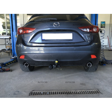 Anhängerkupplung für Mazda 3 - J36A - 5 tür. - automat–AHK abnehmbar Anhängerkupplung für Mazda 3 - J36A - 5 tür. - automat–AHK abnehmbar
