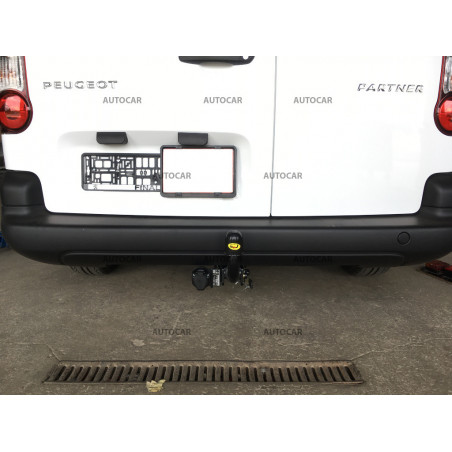 Anhängerkupplung für PARTNER - Pick up - automat–AHK abnehmbar - von 2008 Anhängerkupplung für PARTNER - Pick up - automat–AHK abnehmbar - von 2008