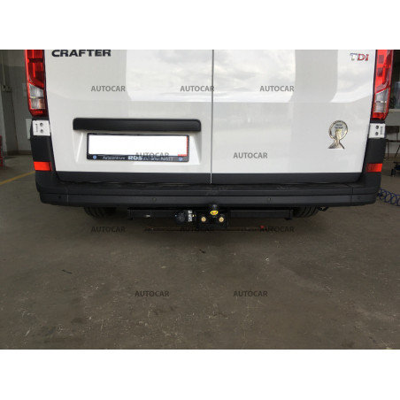 Anhängerkupplung für Volkswagen CRAFTER - Kastenwagen ohne Treppe - Einzelräder - manuall–AHK starr Anhängerkupplung für Volkswagen CRAFTER - Kastenwagen ohne Treppe - Einzelräder - manuall–AHK starr