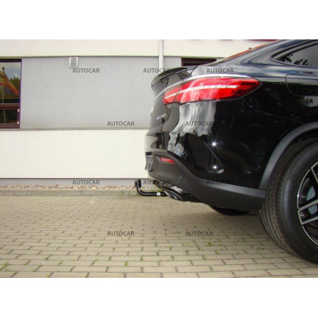 Anhängerkupplung für Mercedes GLE- manuell–AHK starr - von 2015/-