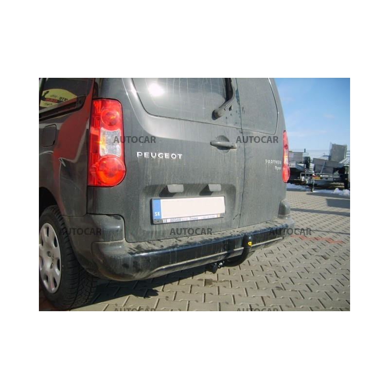 Anhängerkupplung für PARTNER - Pick Up - manuell–AHK starr - von 2008