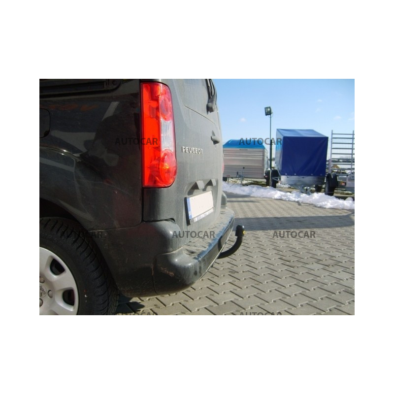 Anhängerkupplung für PARTNER - Pick Up - manuell–AHK starr - von 2008