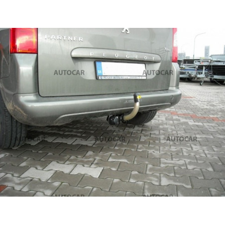Anhängerkupplung für PARTNER - Pick Up - automat–AHK abnehmbar - von 2008 Anhängerkupplung für PARTNER - Pick Up - automat–AHK abnehmbar - von 2008