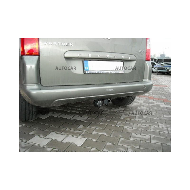 Anhängerkupplung für PARTNER - Pick Up - automat–AHK abnehmbar - von 2008