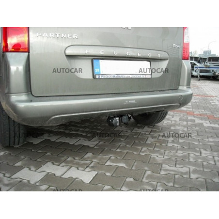 Anhängerkupplung für PARTNER - Pick Up - automat–AHK abnehmbar - von 2008 Anhängerkupplung für PARTNER - Pick Up - automat–AHK abnehmbar - von 2008