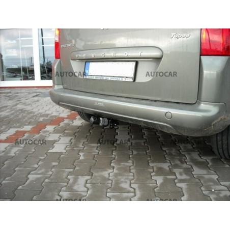 Anhängerkupplung für PARTNER - Pick Up - automat–AHK abnehmbar - von 2008 Anhängerkupplung für PARTNER - Pick Up - automat–AHK abnehmbar - von 2008
