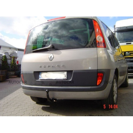 Anhängerkupplung für ESPACE - V, aj grand, van (JKO/1) - manuell–AHK starr - von 2002 Anhängerkupplung für ESPACE - V, aj grand, van (JKO/1) - manuell–AHK starr - von 2002