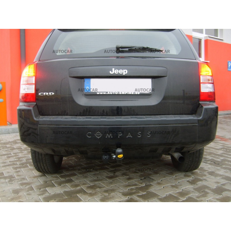 Anhängerkupplung für COMPASS - MK - manuell–AHK starr - von 2006