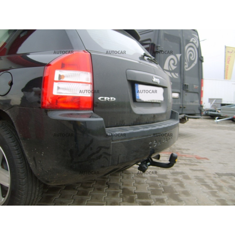 Anhängerkupplung für COMPASS - MK - manuell–AHK starr - von 2006