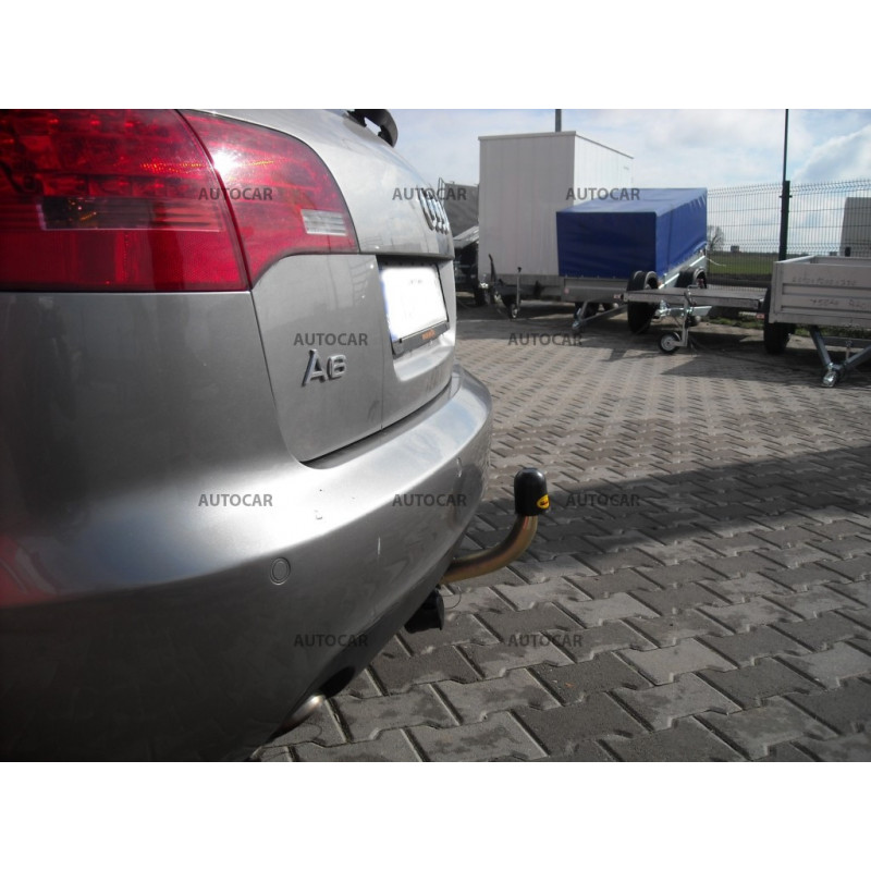 Anhängerkupplung für A 6 - 4-türig Avant, quattro - automat–AHK abnehmbar - von 2005 bis 2007