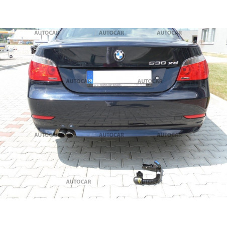 Anhängerkupplung für seria 5 - 4-türig sedan E 60 Touring combi E 61 - ausser M5 - automat–AHK abnehmbar - von 2003 Anhängerkupplung für seria 5 - 4-türig sedan E 60 Touring combi E 61 - ausser M5 - automat–AHK abnehmbar - von 2003