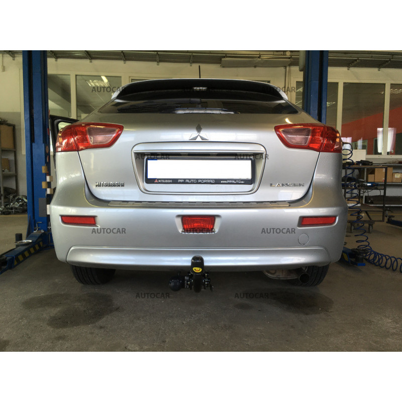 Anhängerkupplung für LANCER - 4-türig kombi (CY0) - automat–AHK abnehmbar - von 2008