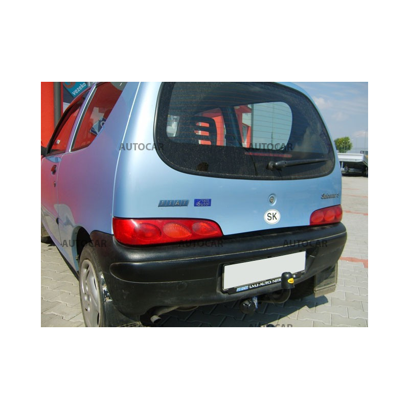 Anhängerkupplung für SEICENTO, SPORTING - 3dv. - manuell–AHK starr - von 1998 bis 2003