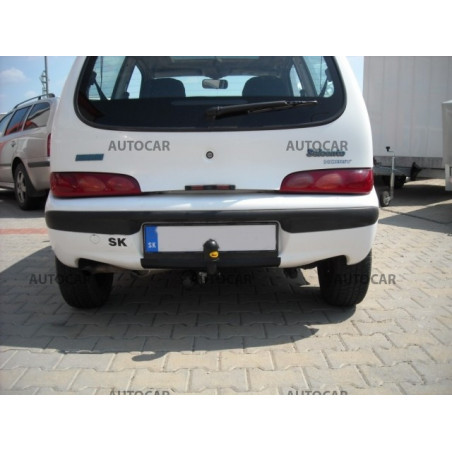 Anhängerkupplung für SEICENTO, SPORTING - 3dv. - manuell–AHK starr - von 1998 bis 2003