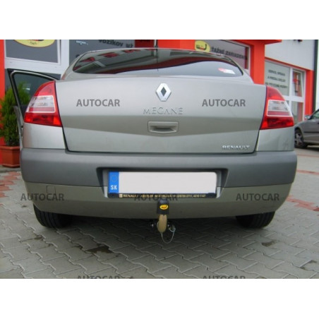 Anhängerkupplung für MEGANE - 4-türig, (LMO/1) - automat–AHK abnehmbar - von 2003 Anhängerkupplung für MEGANE - 4-türig, (LMO/1) - automat–AHK abnehmbar - von 2003