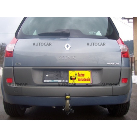 Anhängerkupplung für MEGANE - SCENIC, Van (JMO/1) - automat–AHK abnehmbar - von 2003/10 bis 2009 Anhängerkupplung für MEGANE - SCENIC, Van (JMO/1) - automat–AHK abnehmbar - von 2003/10 bis 2009
