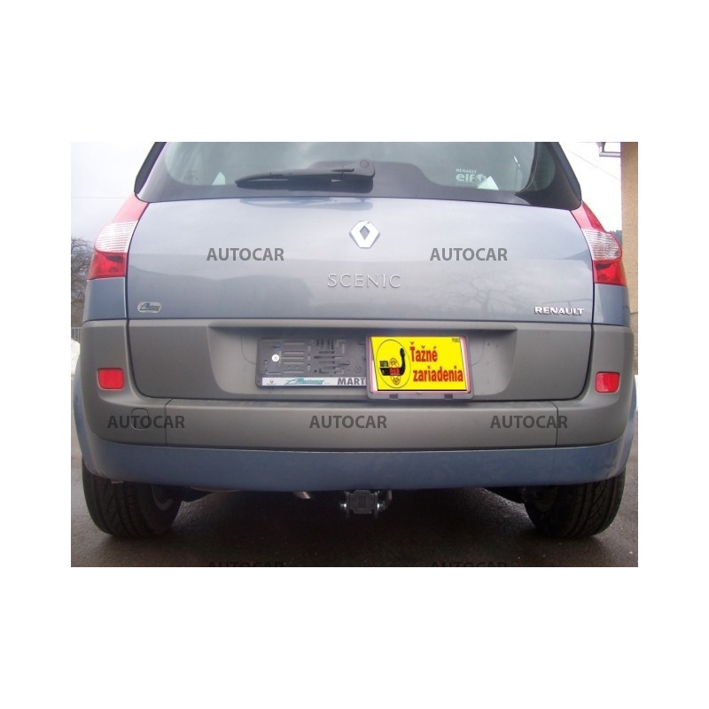 Anhängerkupplung für MEGANE - SCENIC, Van (JMO/1) - automat–AHK abnehmbar - von 2003/10 bis 2009