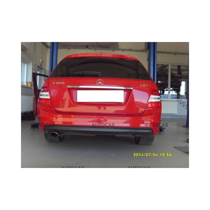Anhängerkupplung für Mercedes C, 4 dv. kombi  - automat – AHK abnehmbar -2007-2014