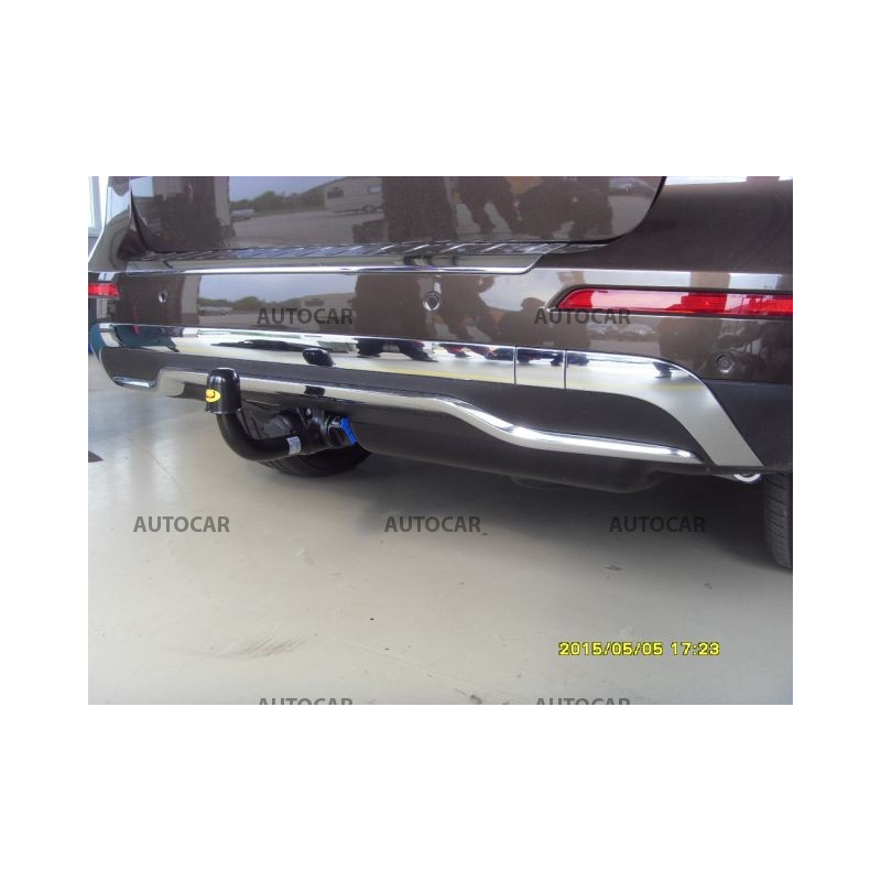 Anhängerkupplung für Mercedes GLE- manuell–AHK starr - von 2015/-