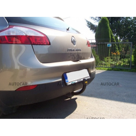 Anhängerkupplung für MEGANE - 5-türig - manuell–AHK starr - von 2009 Anhängerkupplung für MEGANE - 5-türig - manuell–AHK starr - von 2009