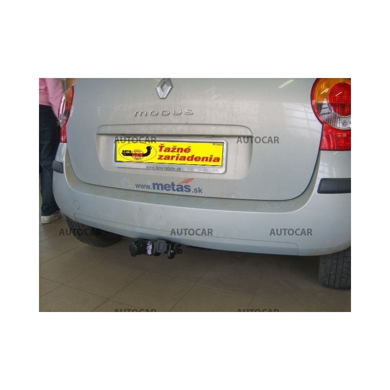 Anhängerkupplung für Renault MODUS - 5 tür. - automat–AHK abnehmbar