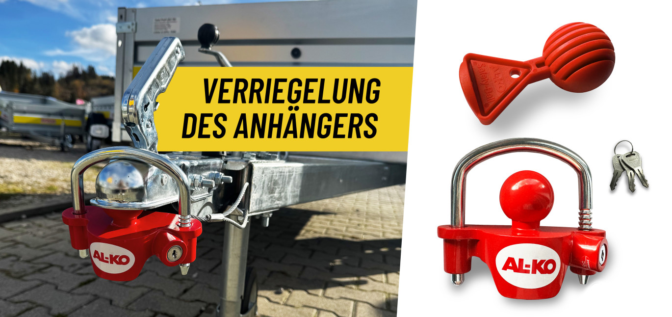 Wie sichert man einen Anhänger gegen Diebstahl?