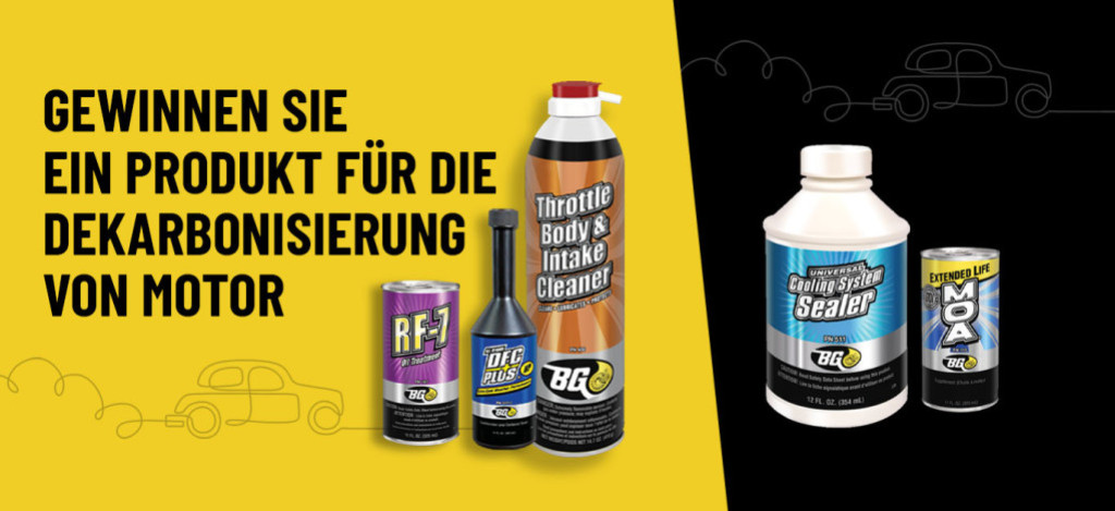 GEWINNEN SIE EIN PRODUKT FÜR DIE DEKARBONISIERUNG VON MOTOR