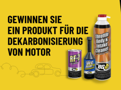 GEWINNEN SIE EIN PRODUKT FÜR DIE DEKARBONISIERUNG VON MOTOR