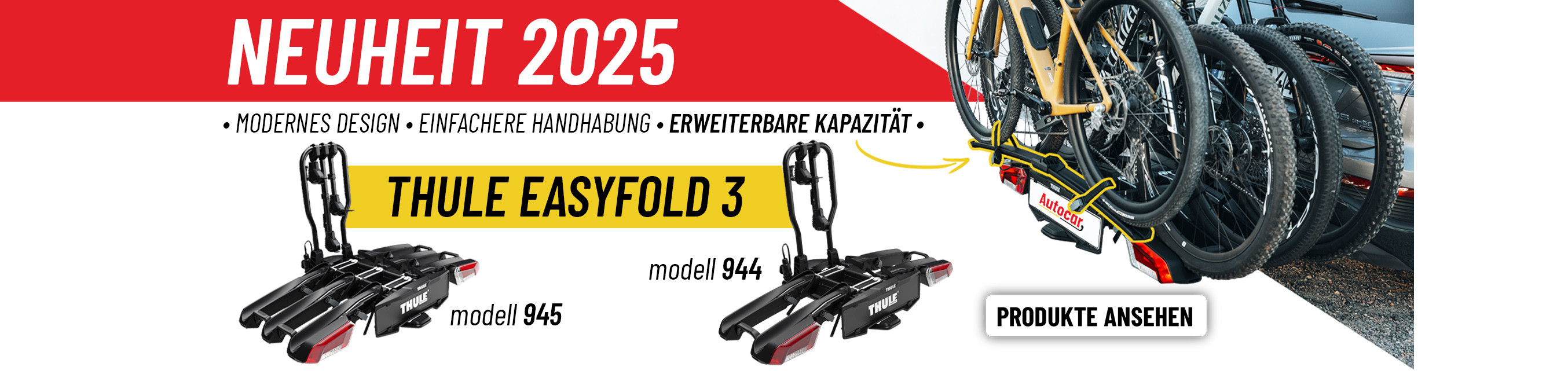 Thule EasyFold 3 Fahrradträger