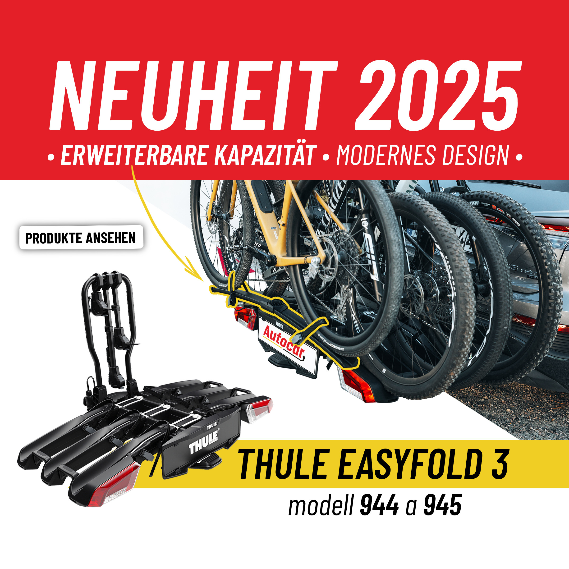 Thule EasyFold 3 Fahrradträger