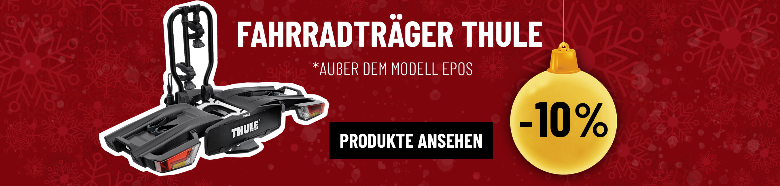 -10% auf Fahrradträger THULE 