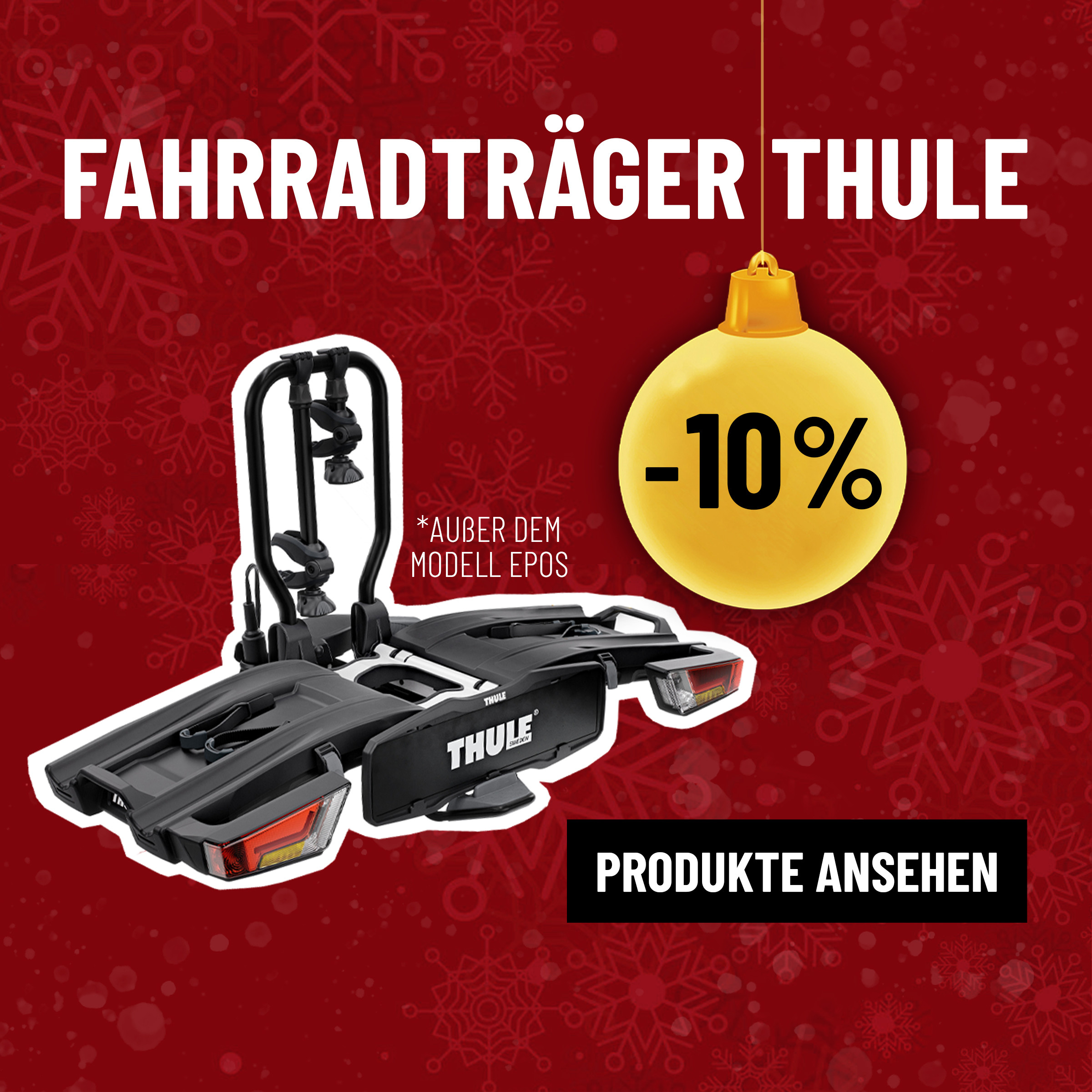 -10% auf Fahrradträger THULE 
